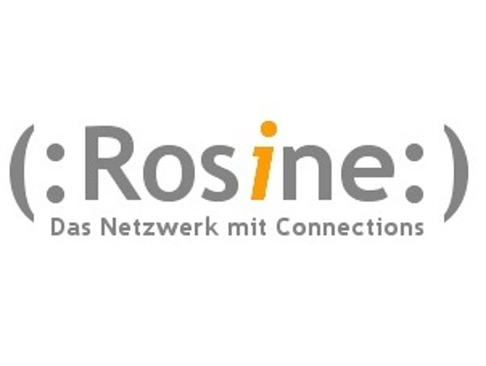 Logo des Rosine e.V., dem Netzwerk mit Connections. 