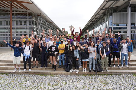 Group picture at Campus Rosenheim