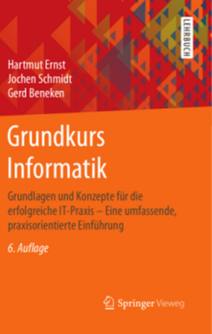 Buchcover "Grundlagen Informatik" Autorenteam Beneken Ernst Schmidt