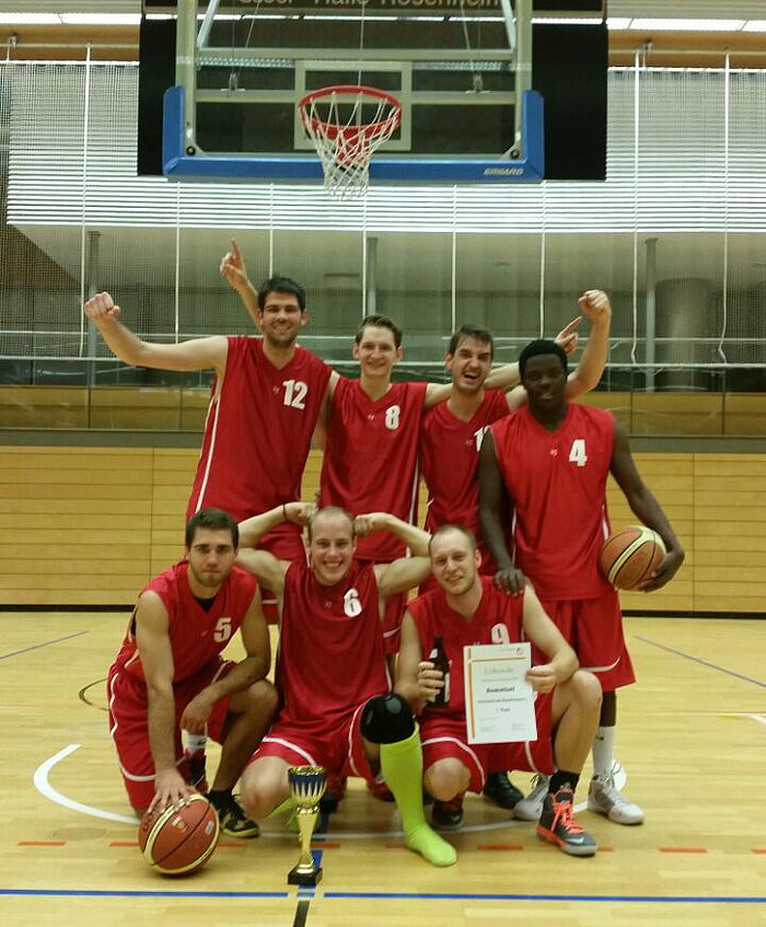 Bayerische Hochschulmeister im Basketball: Team Hochschule Rosenheim